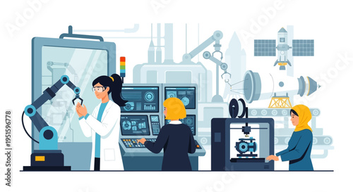 Women in STEM: Robotics, 3D Printing & Advanced Manufacturing Innovation