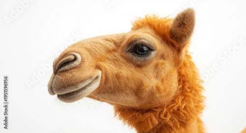Handmade camel wool felt cr...