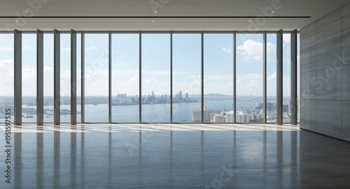 Modern minimalist interior ...