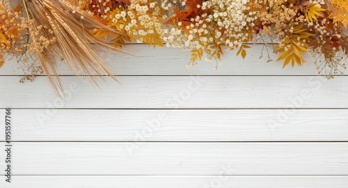 Overhead shot of a white wo...
