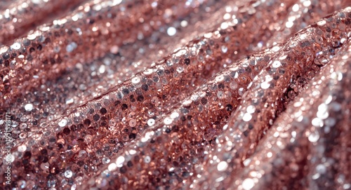 Shiny sequined luxurious cl...