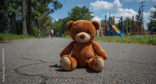 Lost brown teddy bear doll ...
