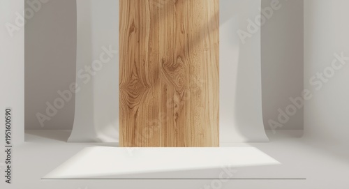 Minimal natural wood textur...