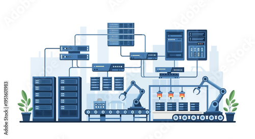 AI-Powered Data Center: Automation, Cloud Computing, and Network Infrastructure