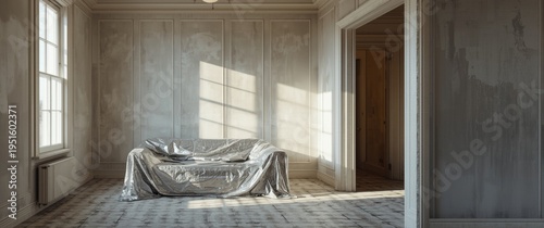 Renovation of room interior...