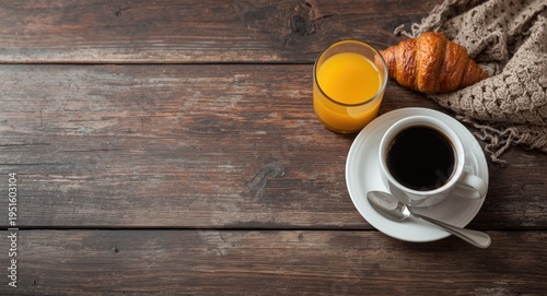 Soft morning breakfast imag...