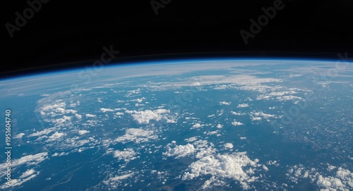 Earth view featuring a spac...