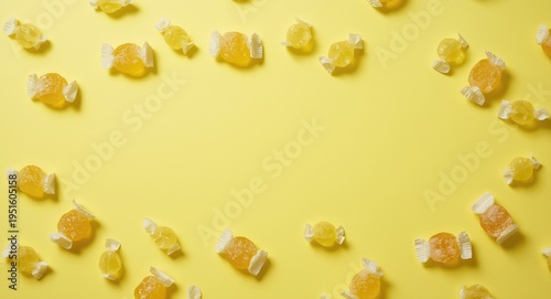 Cheerful sour candy present...