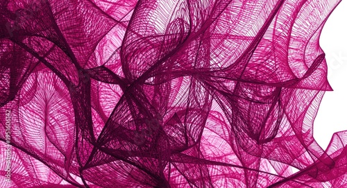 Detailed magenta abstract a...