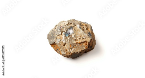 Sedimentary rock sample sho...