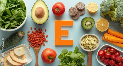 Healthy diet concept featur...