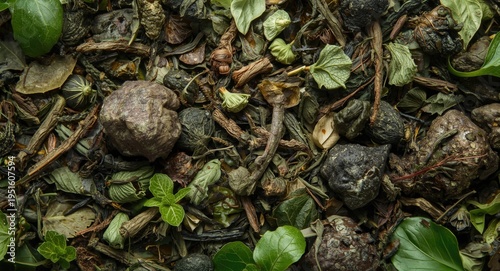 Healing tea made from a var...