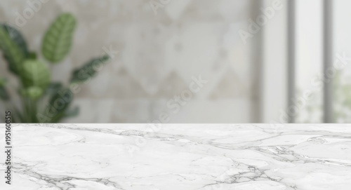 Smooth marble surface and e...