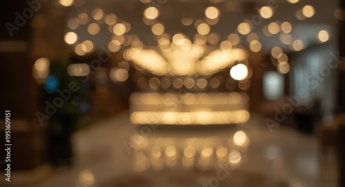 glowing bokeh effects in a ...