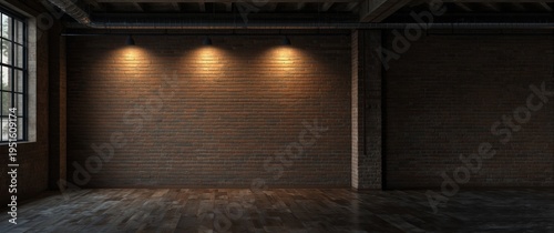 Industrial loft featuring e...