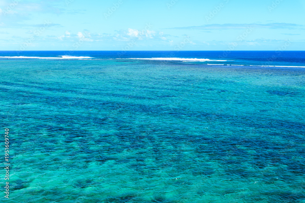 Obraz premium モーリシャスの展望台から眺める絶景Spectacular views from the observation deck in Mauritius