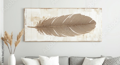 House wall decor featuring ...