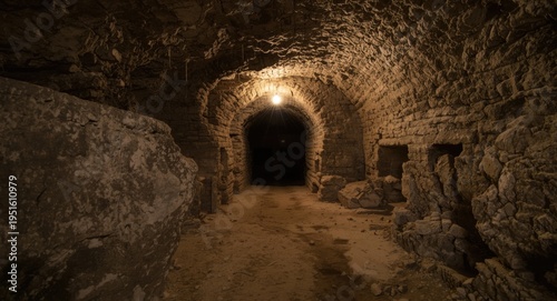 Historic mine underground p...