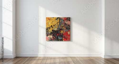 Grunge textured vintage art...