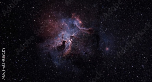 Intriguing space art compos...