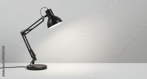 Front facing modern black d...