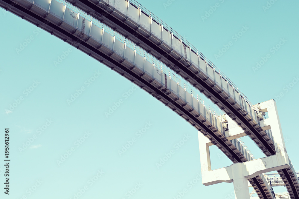 Obraz premium 千葉都市モノレール