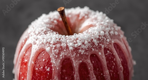 Macro view of a Christmas a...