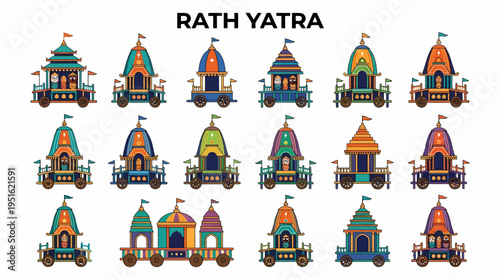Rath Yatra Festival Chariots Collection