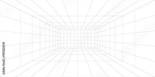 Grid paper wireframe pattern textured background. Used for notes graph documents business and education.Graph, drafting paper regular square lines grid, mesh pattern.