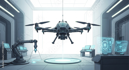 Simple abstract image with minimal elements and clean composition