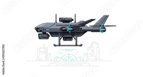 Simple abstract image with minimal elements and clean composition