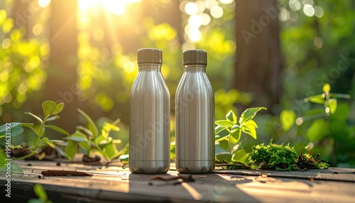 Wallpaper Mural Eco Friendly Reusable Metal Water Bottles. Torontodigital.ca