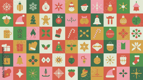 Golden Chinese New Year Icons Displayed on Dark Background