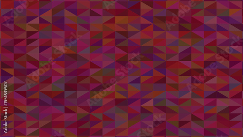 Geometric pattern of interlocking diamond shapes in deep maroon and purple hues