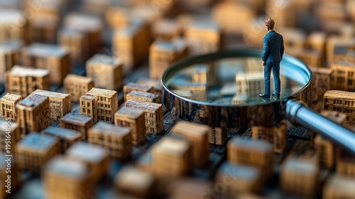 Real estate investment under magnifying glass