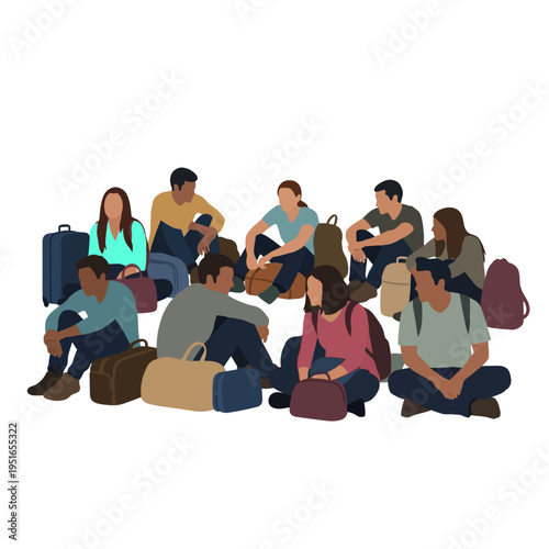 Economic challenges social issues unemployment homelessness inflation business impact -Generative AI