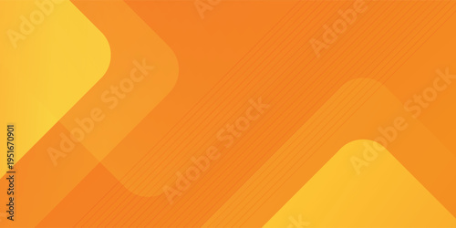 Abstract orange and yellow geometric background. Dynamic shapes composition. Cool background design for posters. Vector illustration eps.10