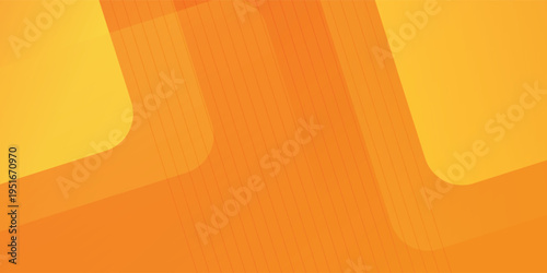 Abstract orange and yellow geometric background. Dynamic shapes composition. Cool background design for posters. Vector illustration eps.10