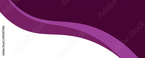 Curved Header and Footer Element modern illustration eps 10