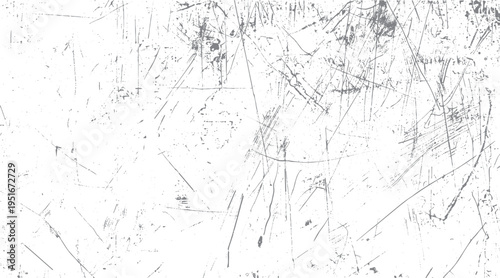 White background with random grey scratches and speckles creating a distressed texture grunge
