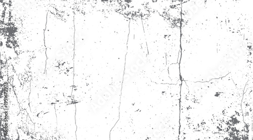 White textured background with grey distressed grunge and cracks