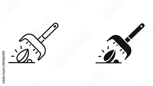 Seed Planting Tool Gardening Growth Concept