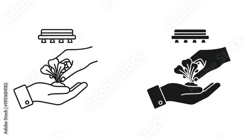 Planting Seedling Growth Concept Business