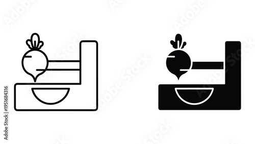 Beetroot Slice Preparation Food Processing Concept