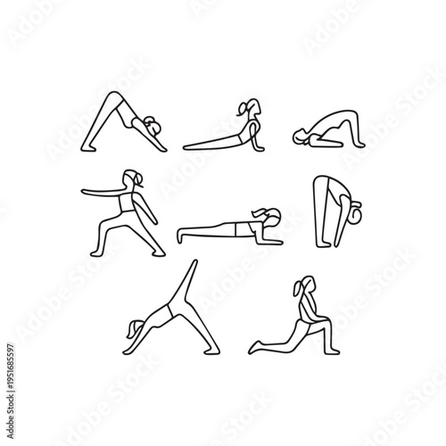 Yoga poses for flexibility and strength