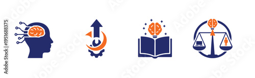 Ethics in Technology and Intellectual Justice Icons Collection