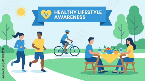 Fostering a thriving Public Health Behavior & Awareness System through engaging outdoor activities and sustainable healthy habits for enhanced community well-being