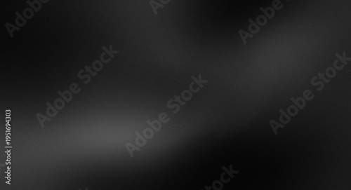 Valokuva Abstract background gradient black to medium gray with soft diffuse lighting and