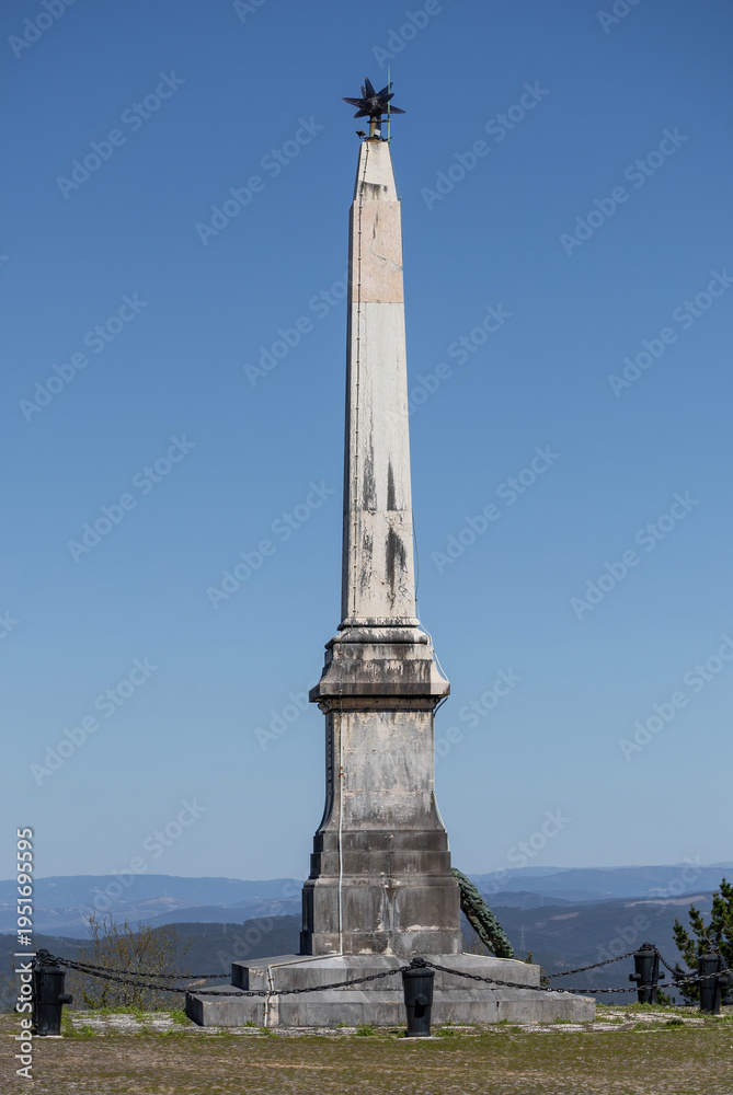 Fototapeta premium Monumento às Batalhas das Guerras Peninsulares no Bussaco 