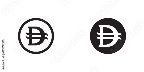 UAE Dirham icon set symbol vector illustration, Dirham Currency sign, dirham symbol new, UAE new currency sign, dirham-coins, gold coins with UAE currency logo, United Arab Emirates Dirham Logo isolat